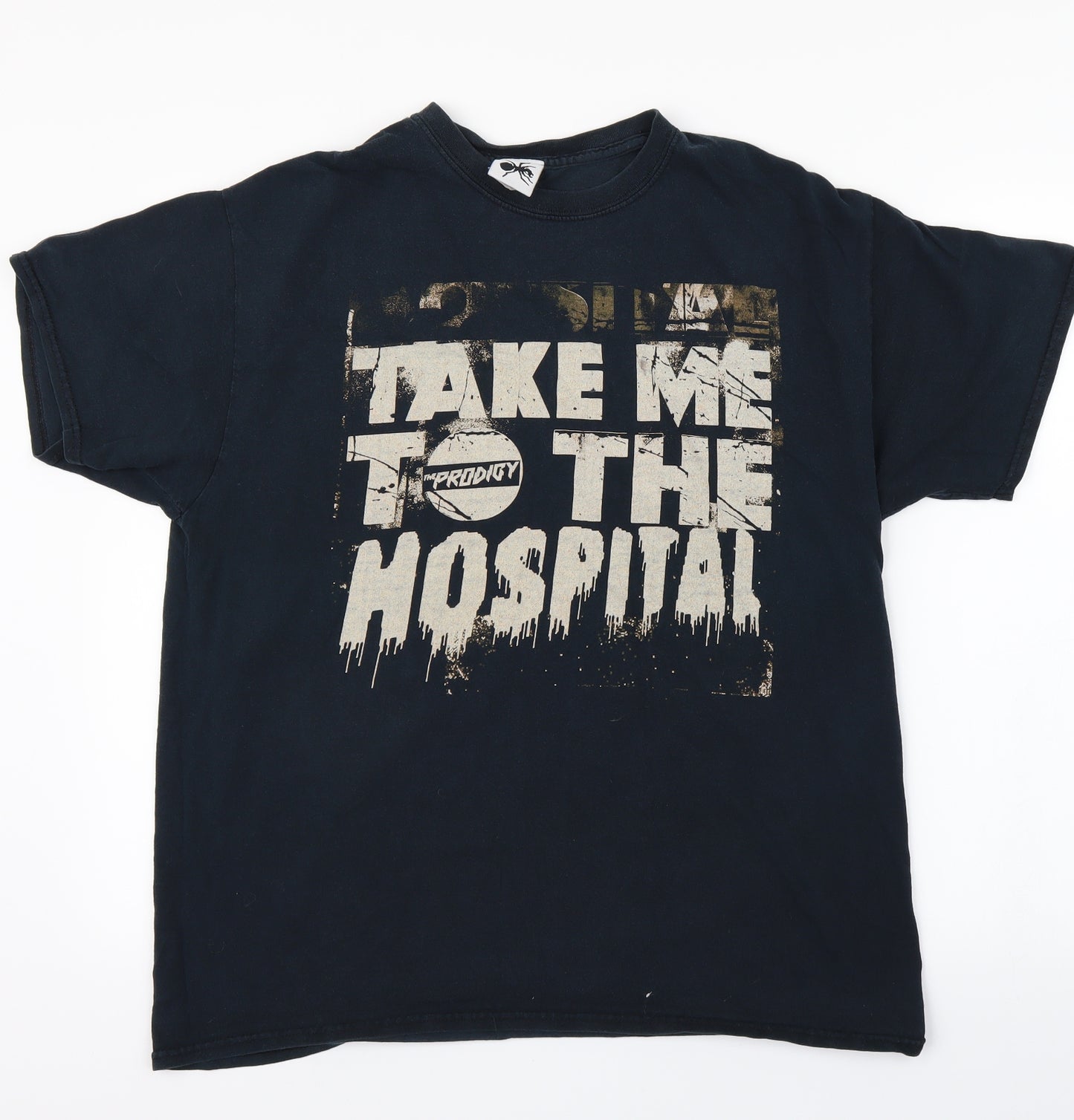 gilan Mens Blue    T-Shirt Size M  - take me t hospital
