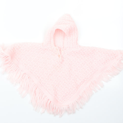 Preworn Baby Pink   Cape Jumper Size 6-9 Months