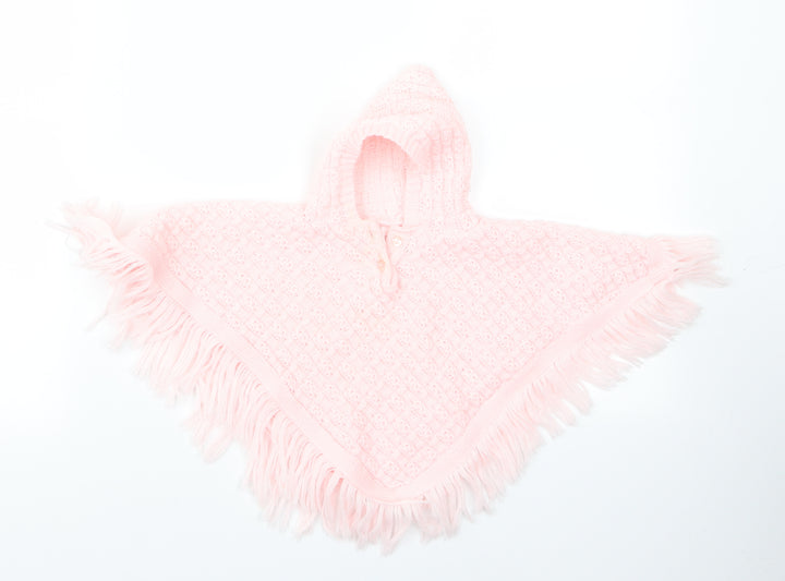 Preworn Baby Pink Cape Jumper Size 6-9 Months