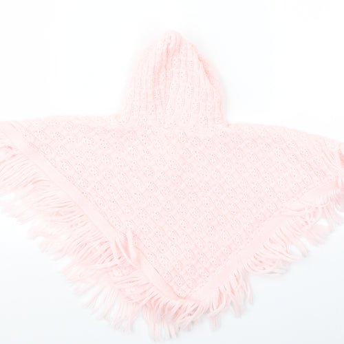 Preworn Baby Pink   Cape Jumper Size 6-9 Months