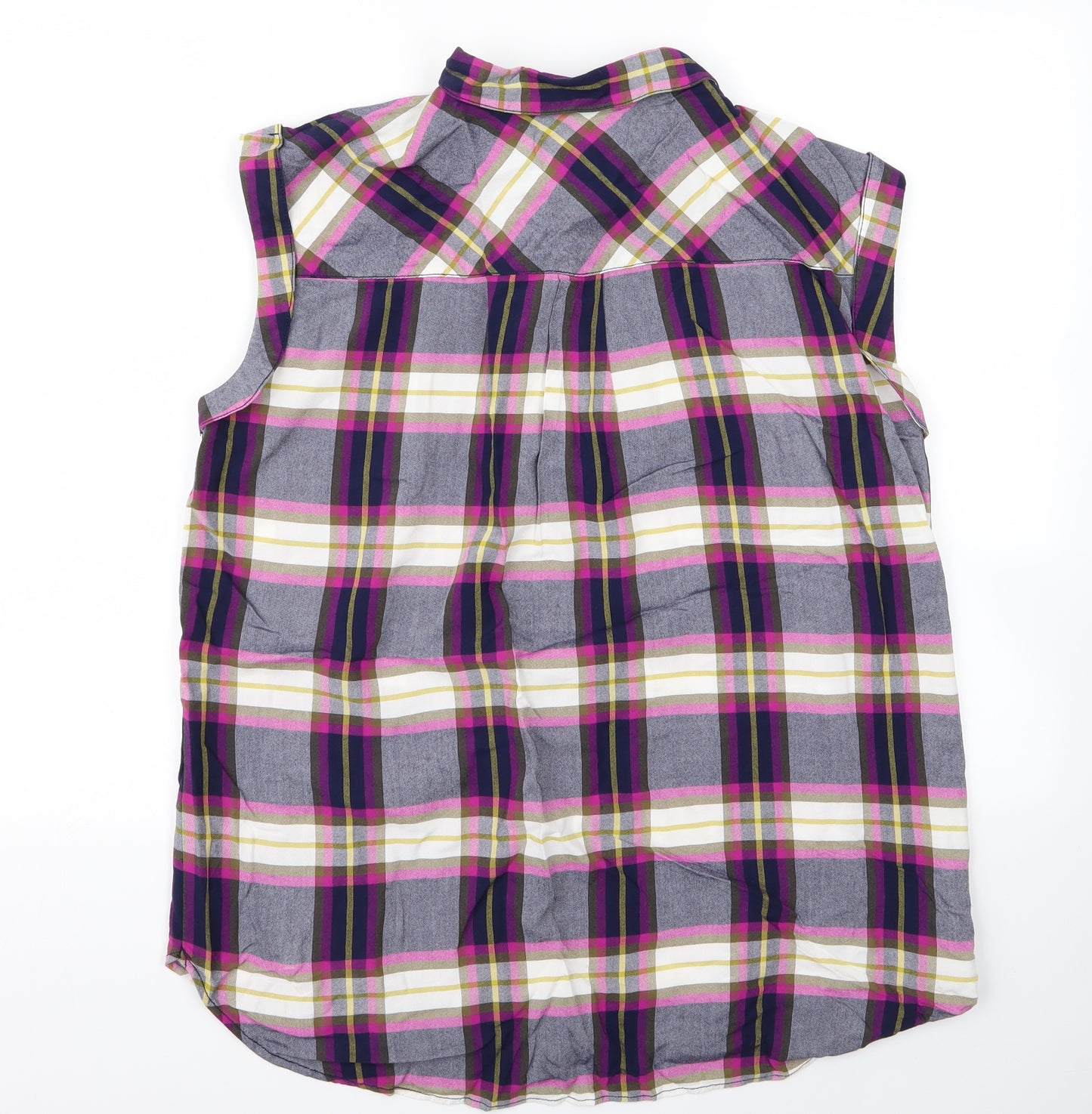 Papaya Womens Purple   Basic Button-Up Size 14