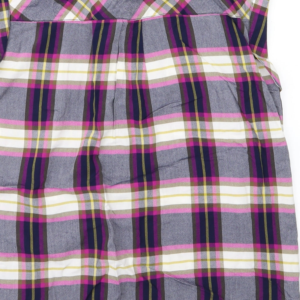 Papaya Womens Purple   Basic Button-Up Size 14