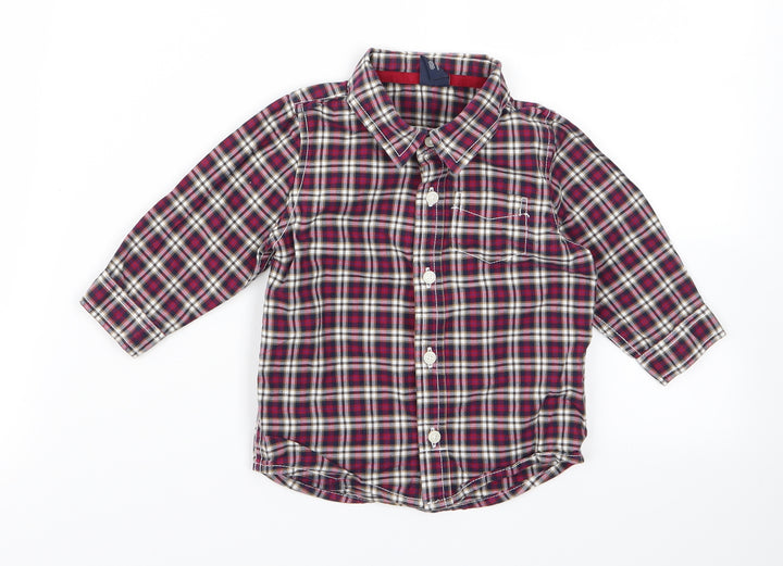 Gap Baby Red   Basic Button-Up Size 6-9 Months