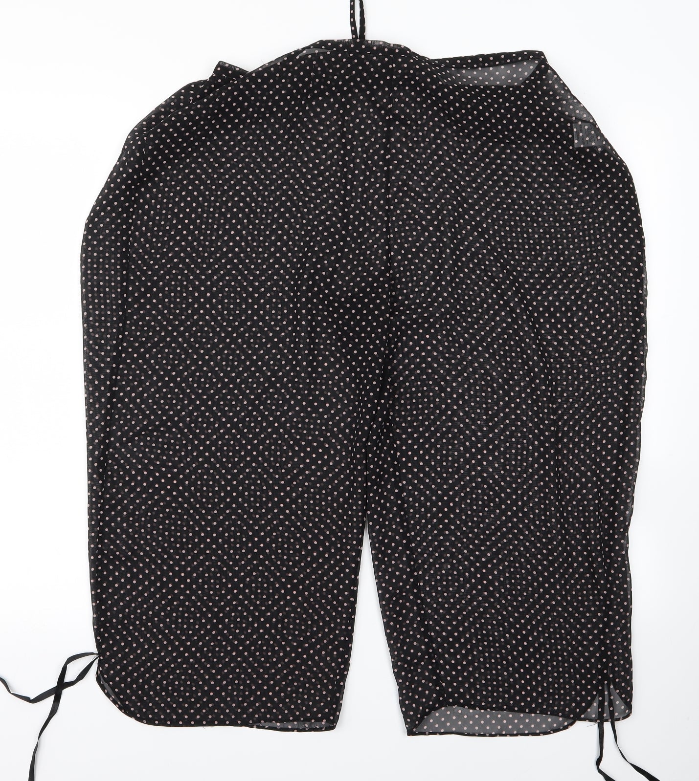 dorohy perkins Womens Black Polka Dot  Bloomer Trousers Size 16 L20 in