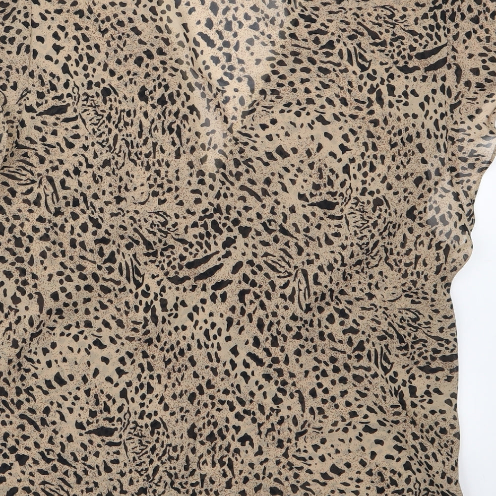 Secret Girls Beige   Basic Blouse Size XL