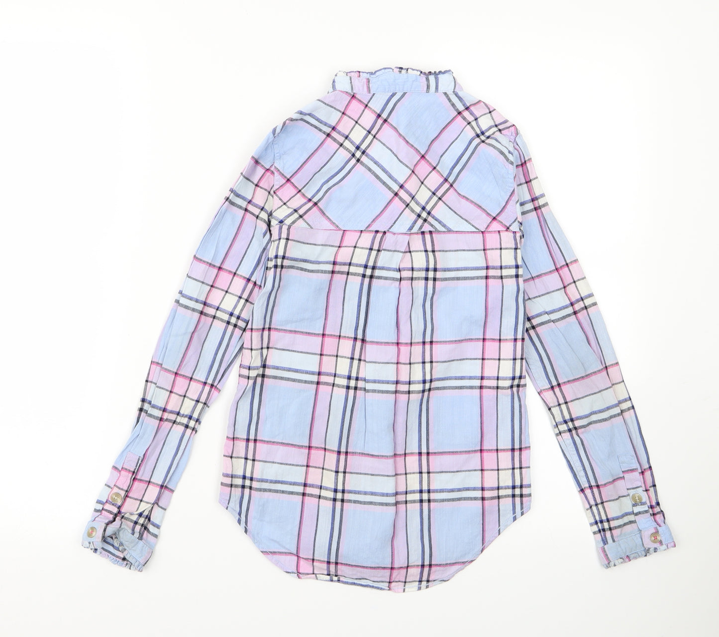 Joules Girls Blue   Basic Button-Up Size 9-12 Months