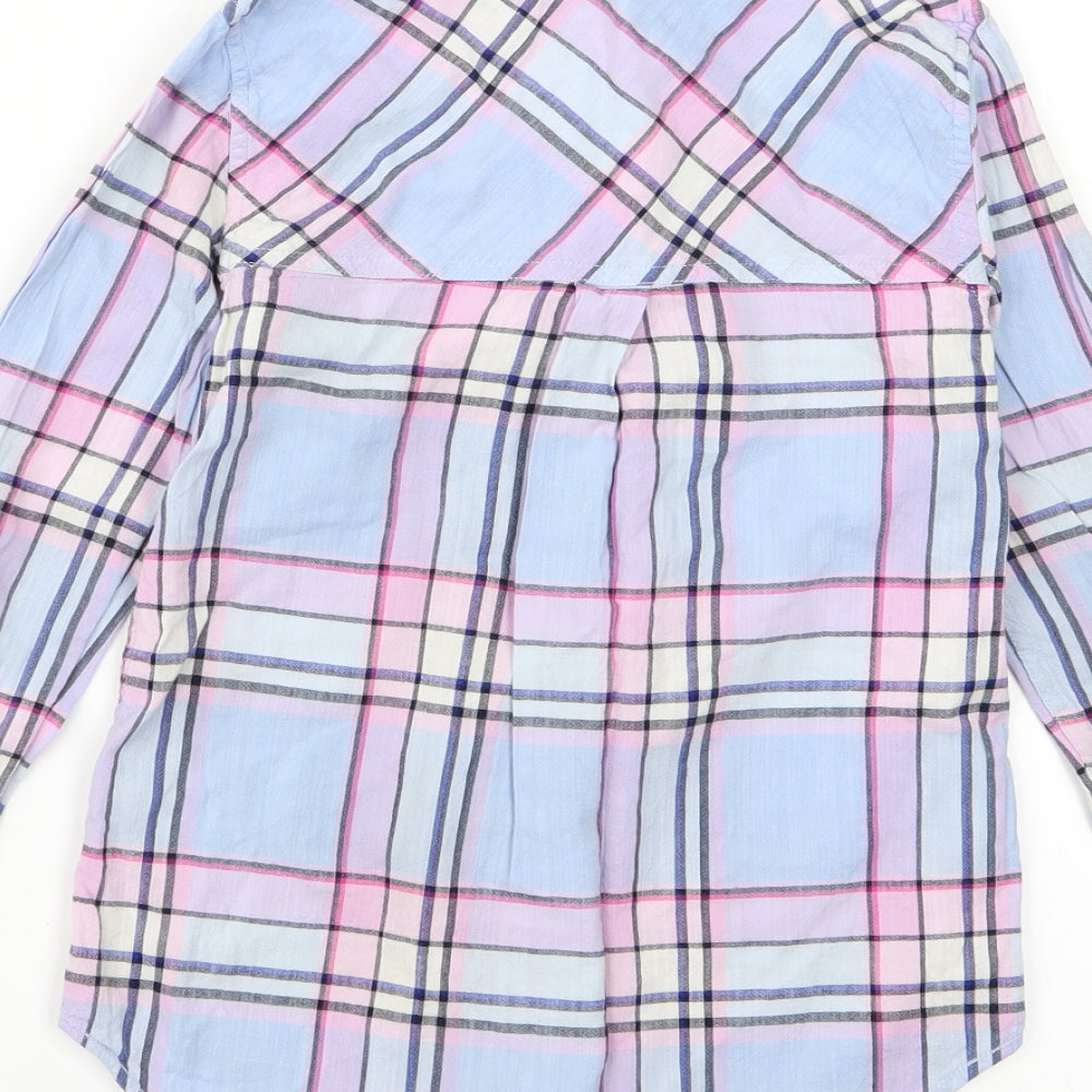 Joules Girls Blue   Basic Button-Up Size 9-12 Months