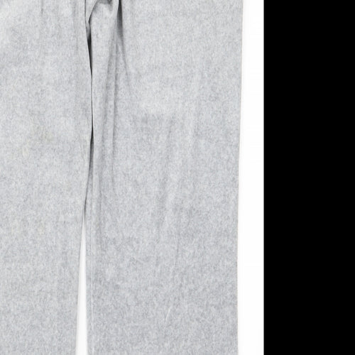 Preworn Womens Grey  Rayon Trousers  Size 16 L21 in
