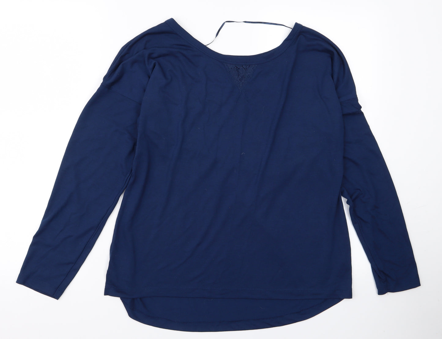 Preworn Womens Blue   Basic T-Shirt Size 14