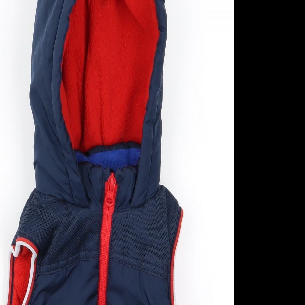 Preworn  Blue   Gilet Jacket Size 12 Months