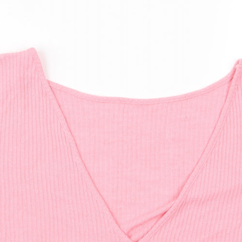 Preworn Womens Pink   Cardigan Jumper Size S