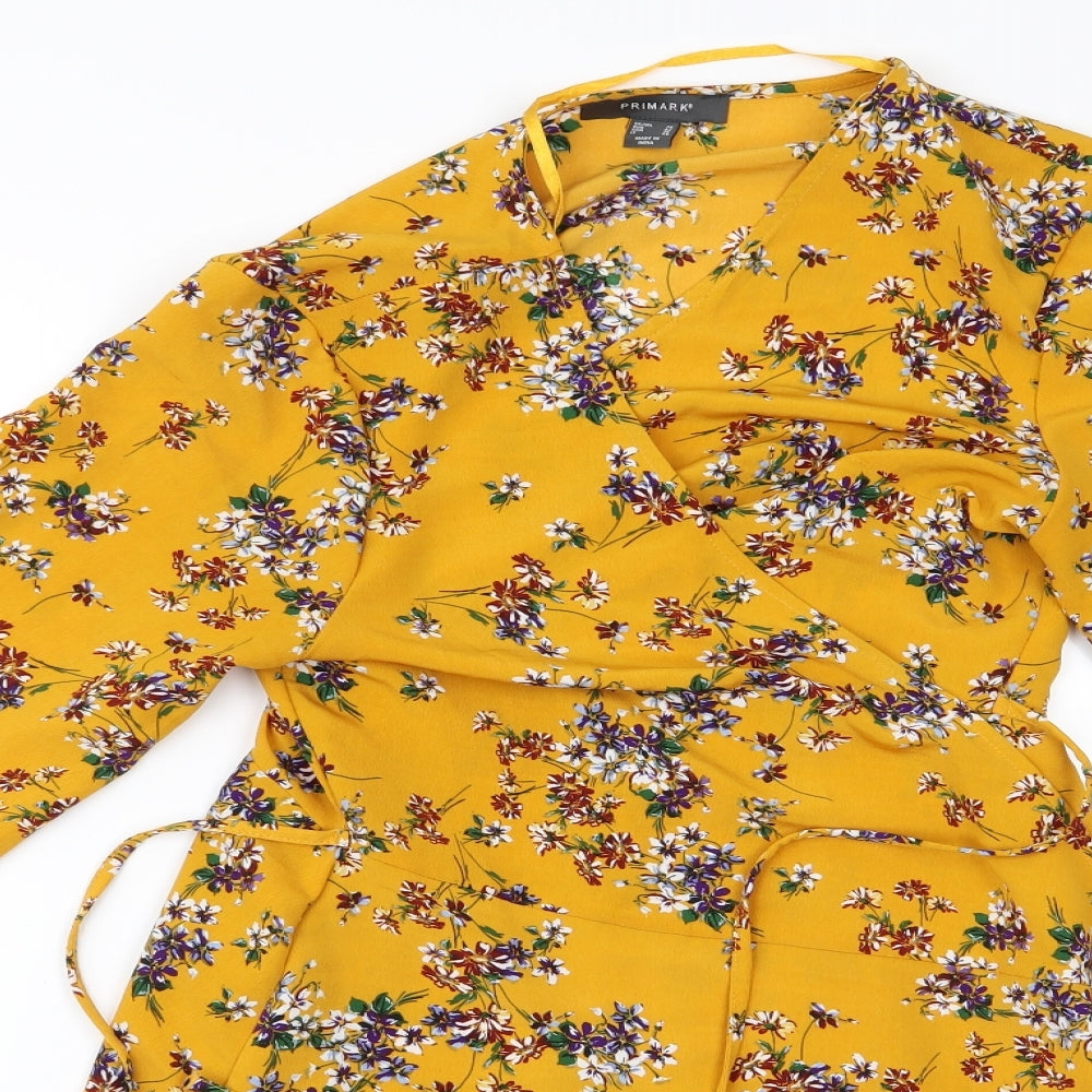 Primark Womens Orange   Basic Blouse Size 14