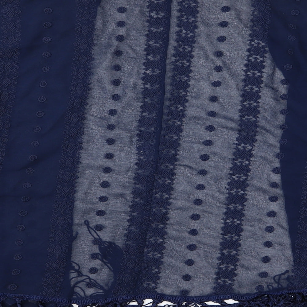 New Look Womens Blue   Basic Blouse Size 14