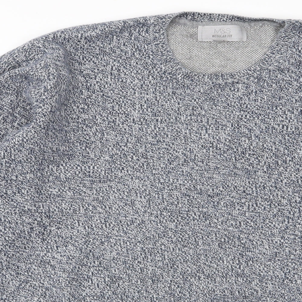 m&s Womens Green   Pullover Jumper Size M