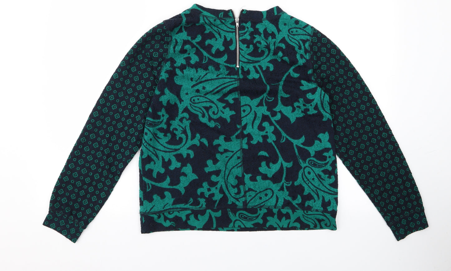 H&M Womens Green   Pullover Jumper Size S