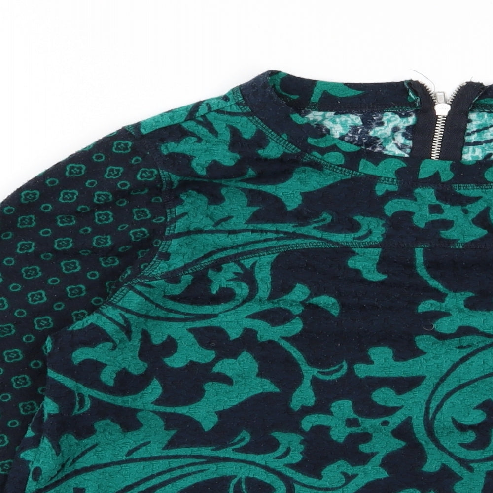 H&M Womens Green   Pullover Jumper Size S