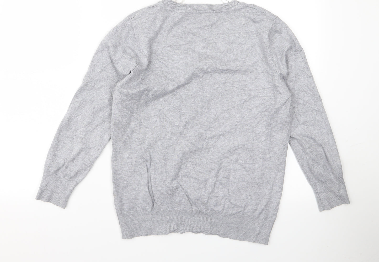 M&Co Womens Grey   Pullover Jumper Size XL