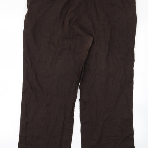 Preworn Womens Brown   Trousers  Size 40 L26 in