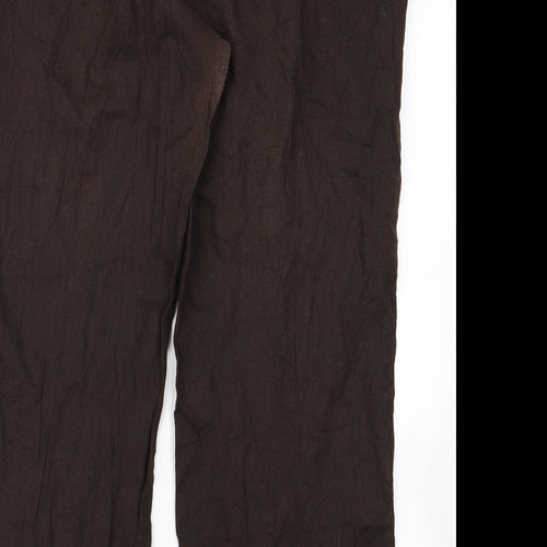 Preworn Womens Brown   Trousers  Size 40 L26 in