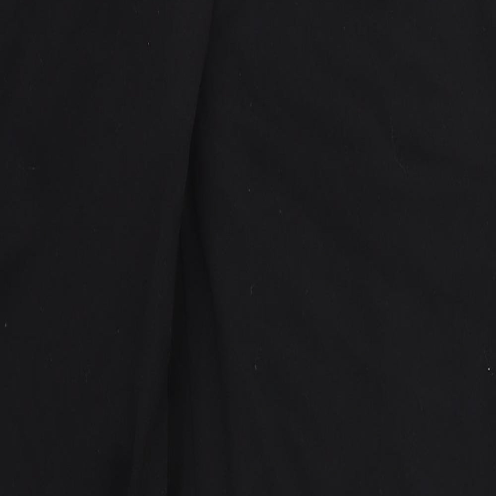 m&s Womens Black   Trousers  Size 10 L24 in