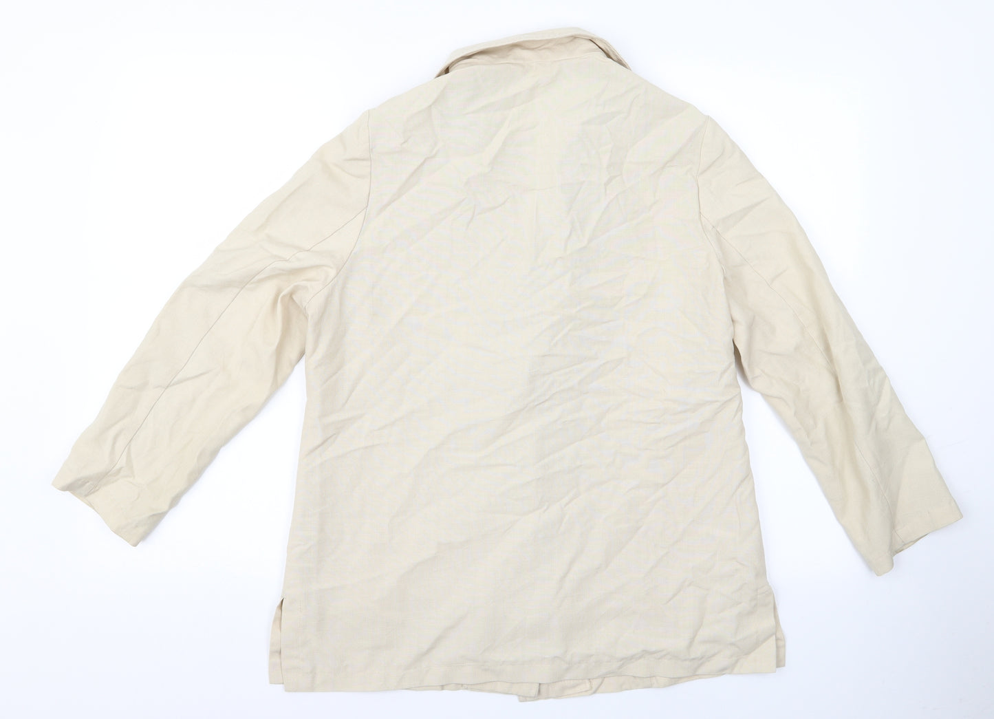 m&s Womens Beige   Jacket  Size 14