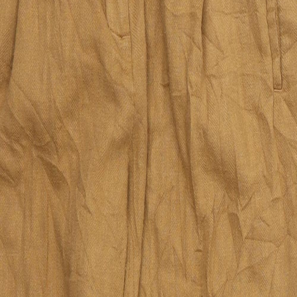 m&s Womens Beige   Trousers  Size 10 L24 in