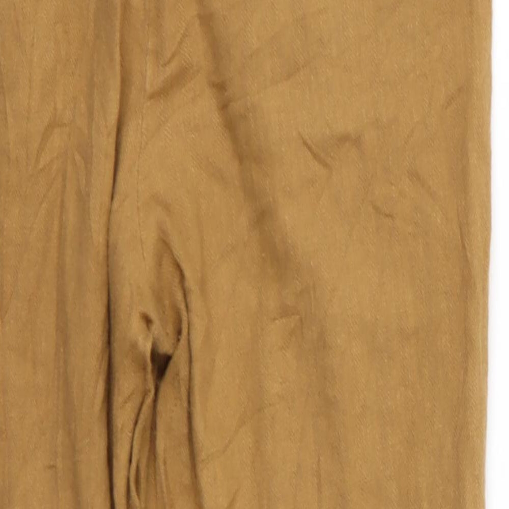 m&s Womens Beige   Trousers  Size 10 L24 in