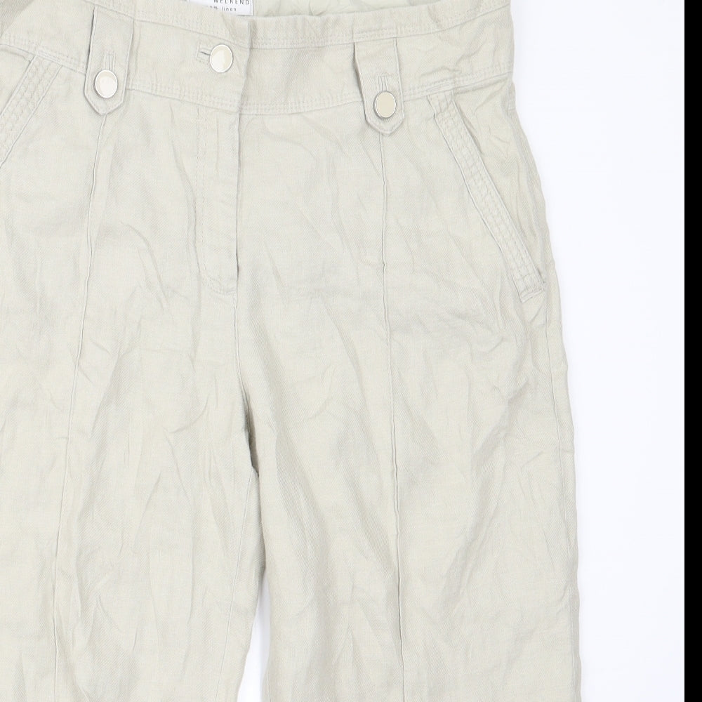 m7s Womens White   Trousers  Size 34 L21 in