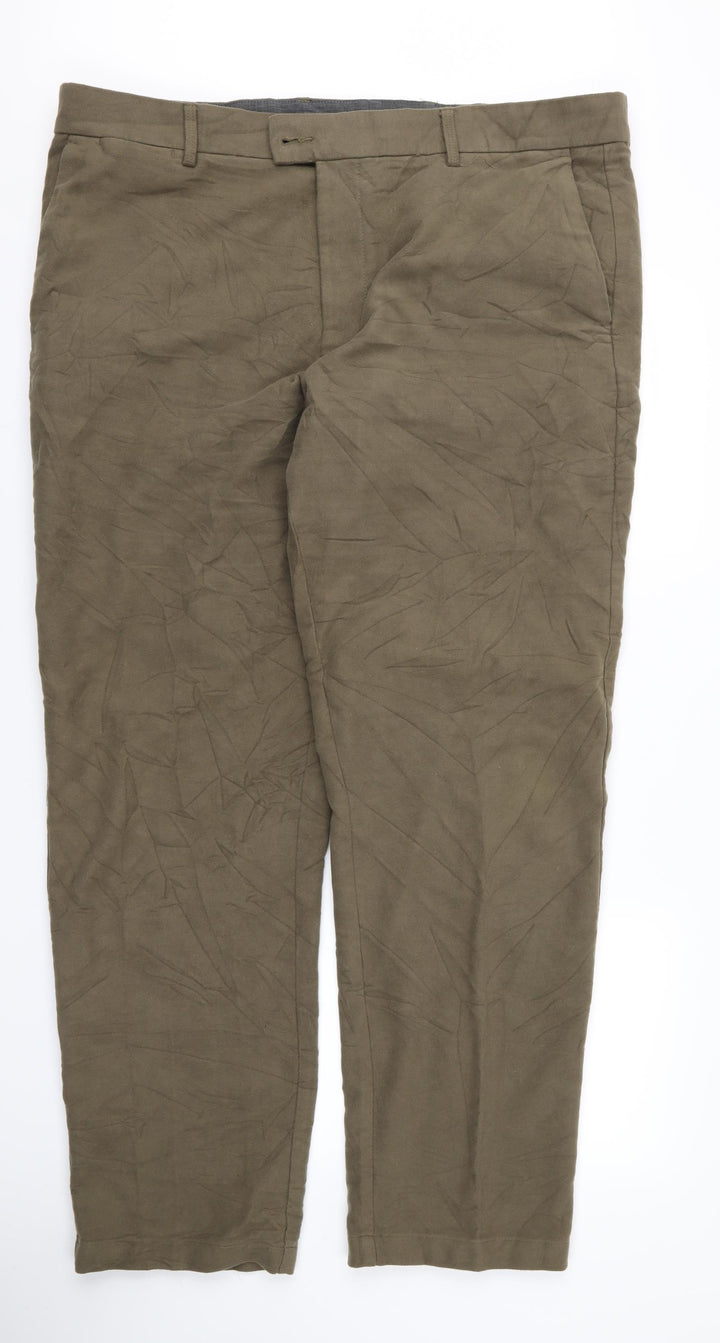 Atmosphere Womens Brown   Trousers  Size 42 L31 in