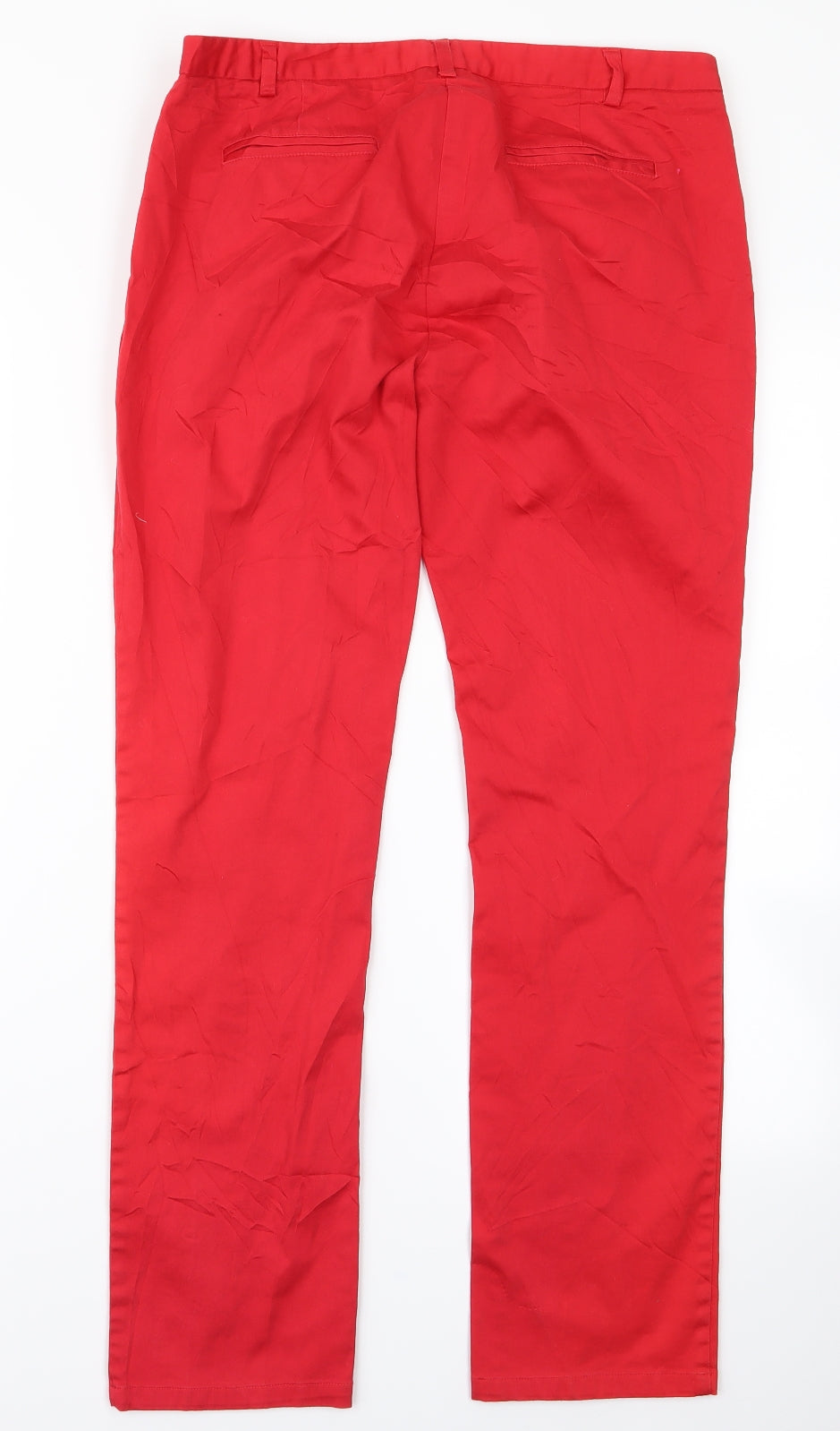 redoute Womens Red   Trousers  Size 10 L23 in