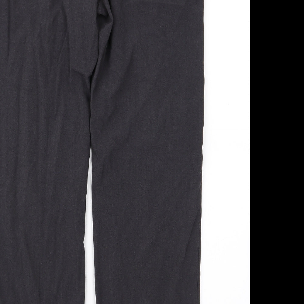debanhams Womens Grey   Trousers  Size 12 L28 in
