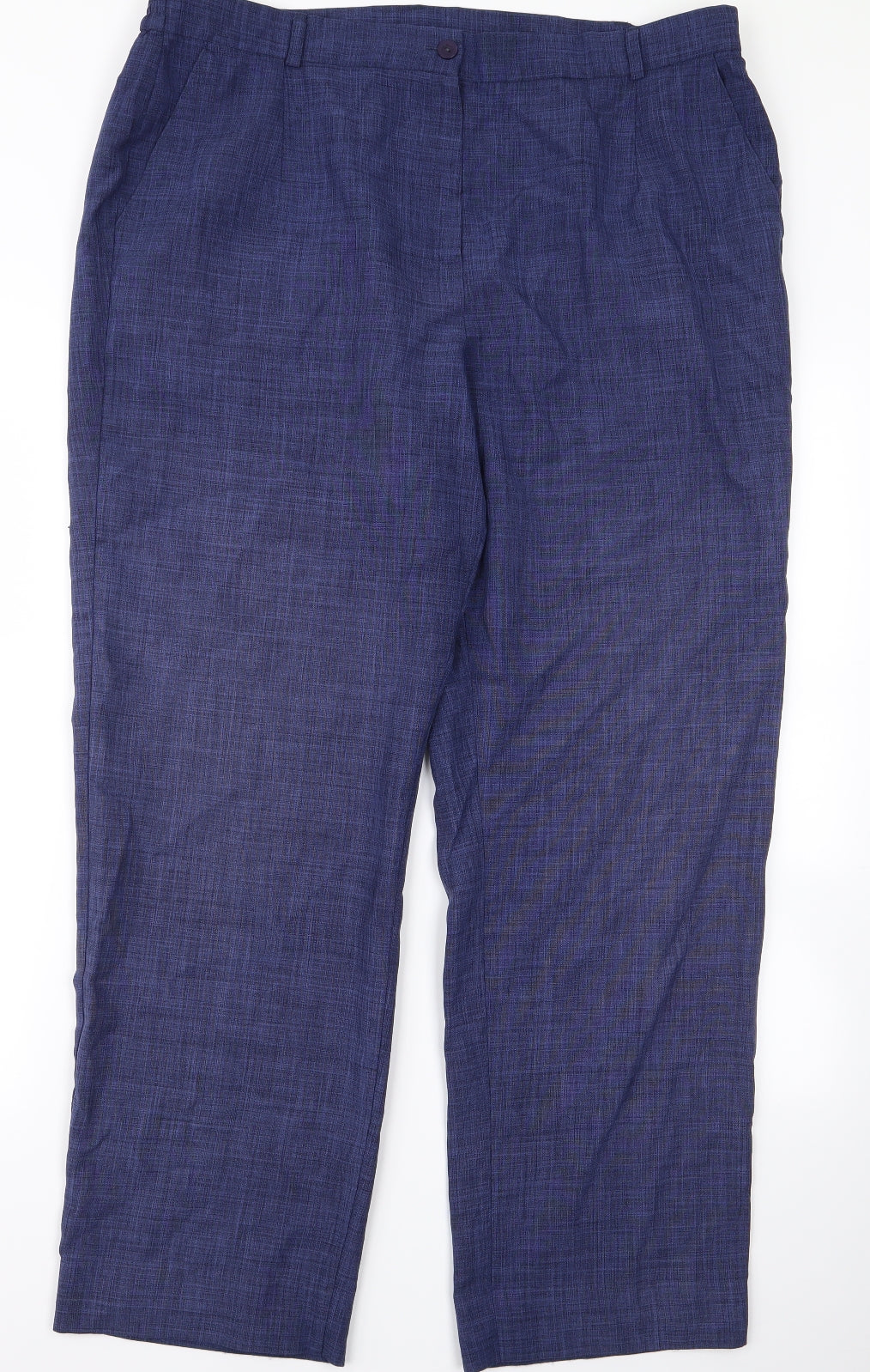 Preworn Womens Blue   Trousers  Size 36 L25 in