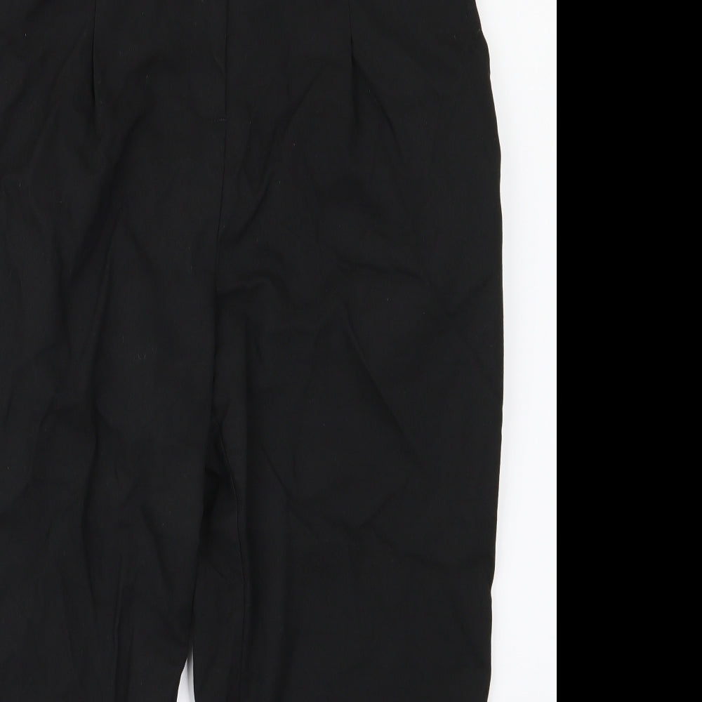 NEXT Womens Black   Trousers  Size 14 L21 in