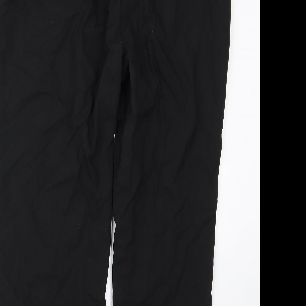 NEXT Womens Black   Trousers  Size 14 L21 in