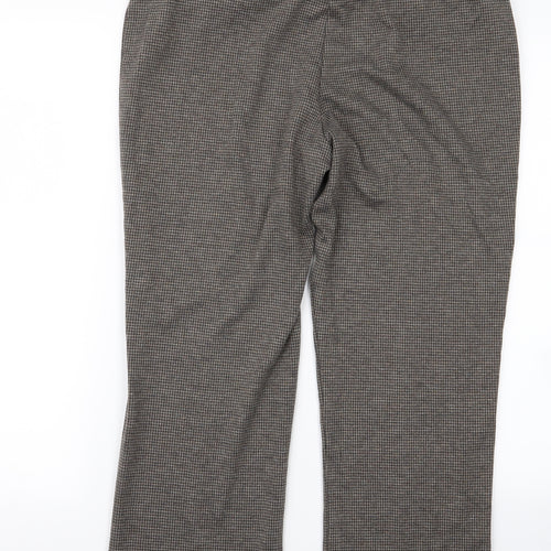 bonmrache Womens Brown   Trousers  Size 14 L20 in