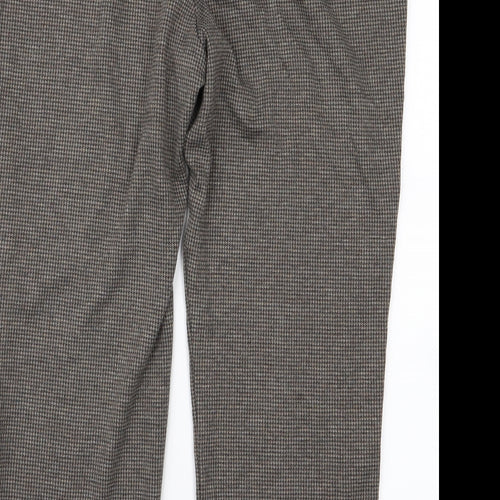 bonmrache Womens Brown   Trousers  Size 14 L20 in