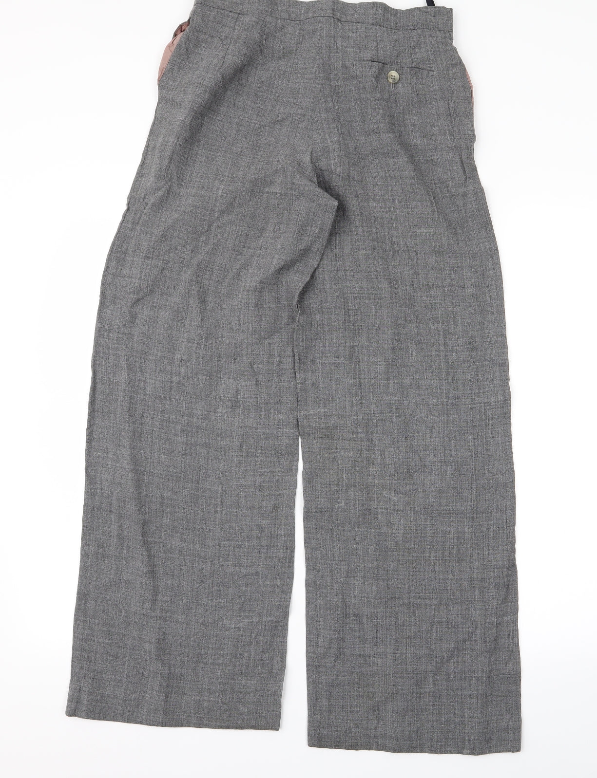 French Connection Womens Grey   Trousers  Size 8 L25 in