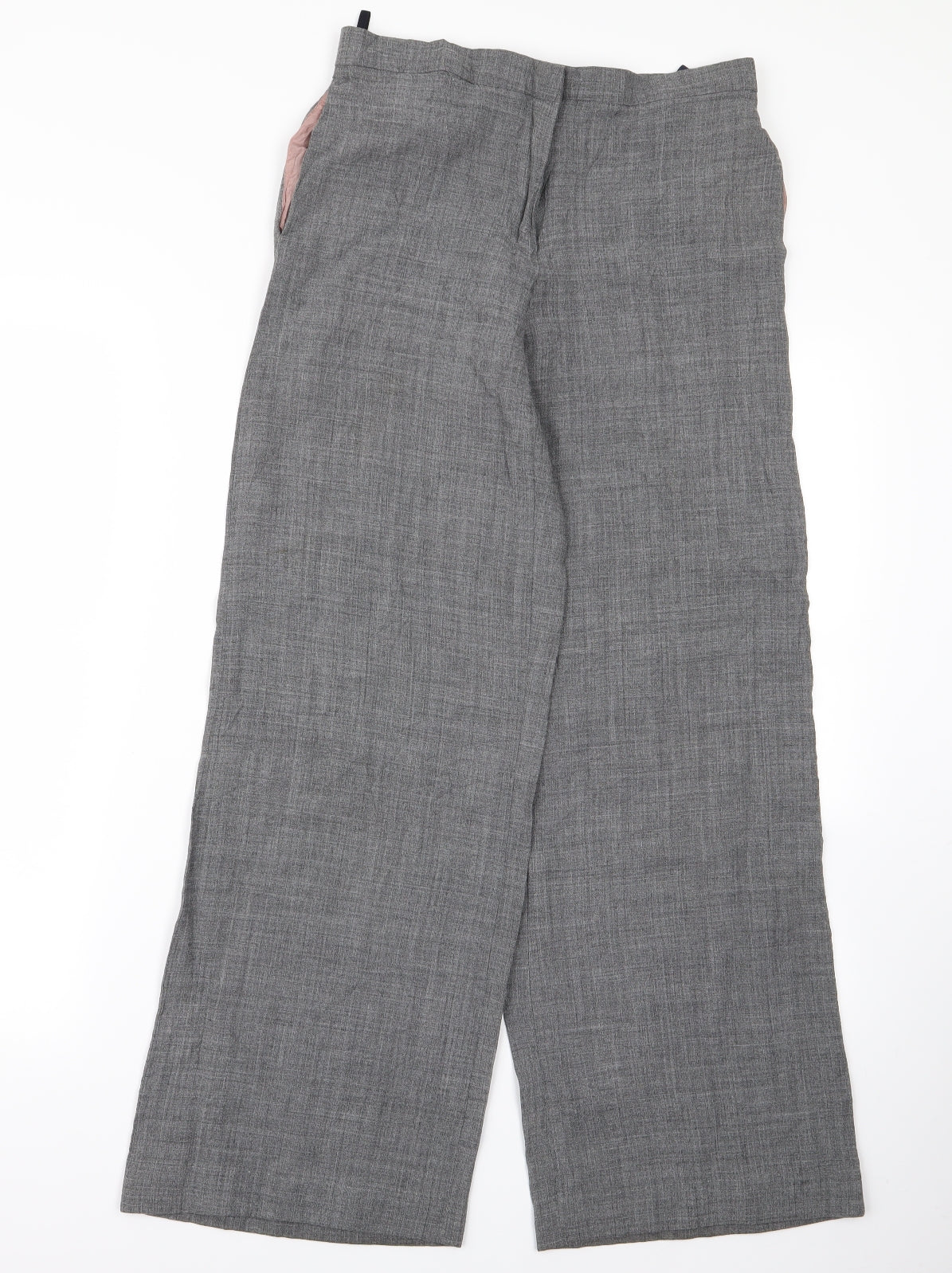 French Connection Womens Grey   Trousers  Size 8 L25 in