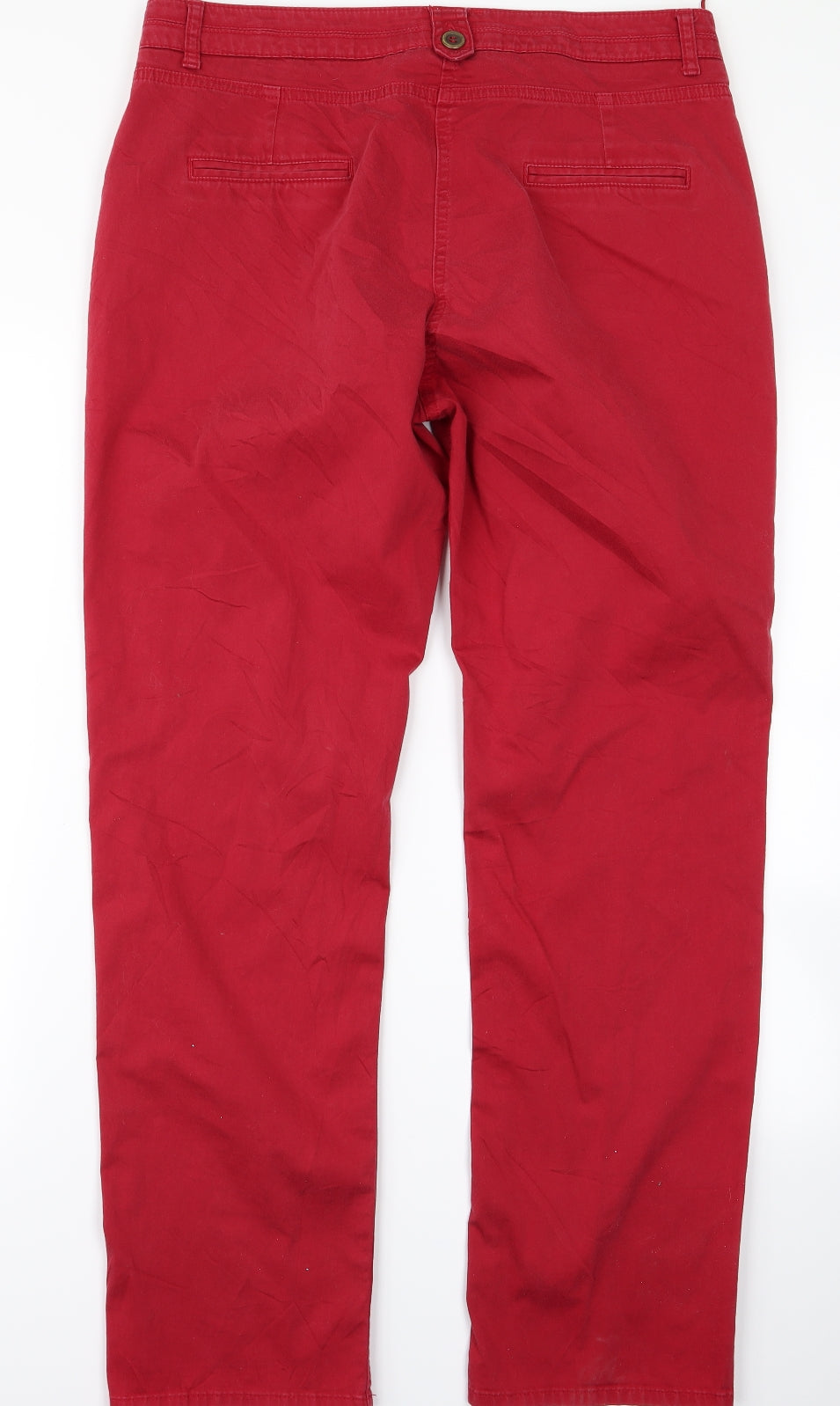 peruna Womens Red   Trousers  Size 14 L29 in