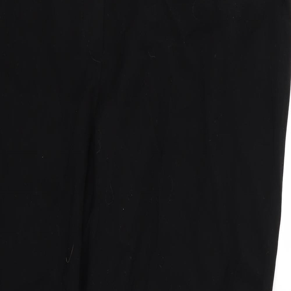 Gerry Weber Womens Black  Rayon Trousers  Size 20 L27 in