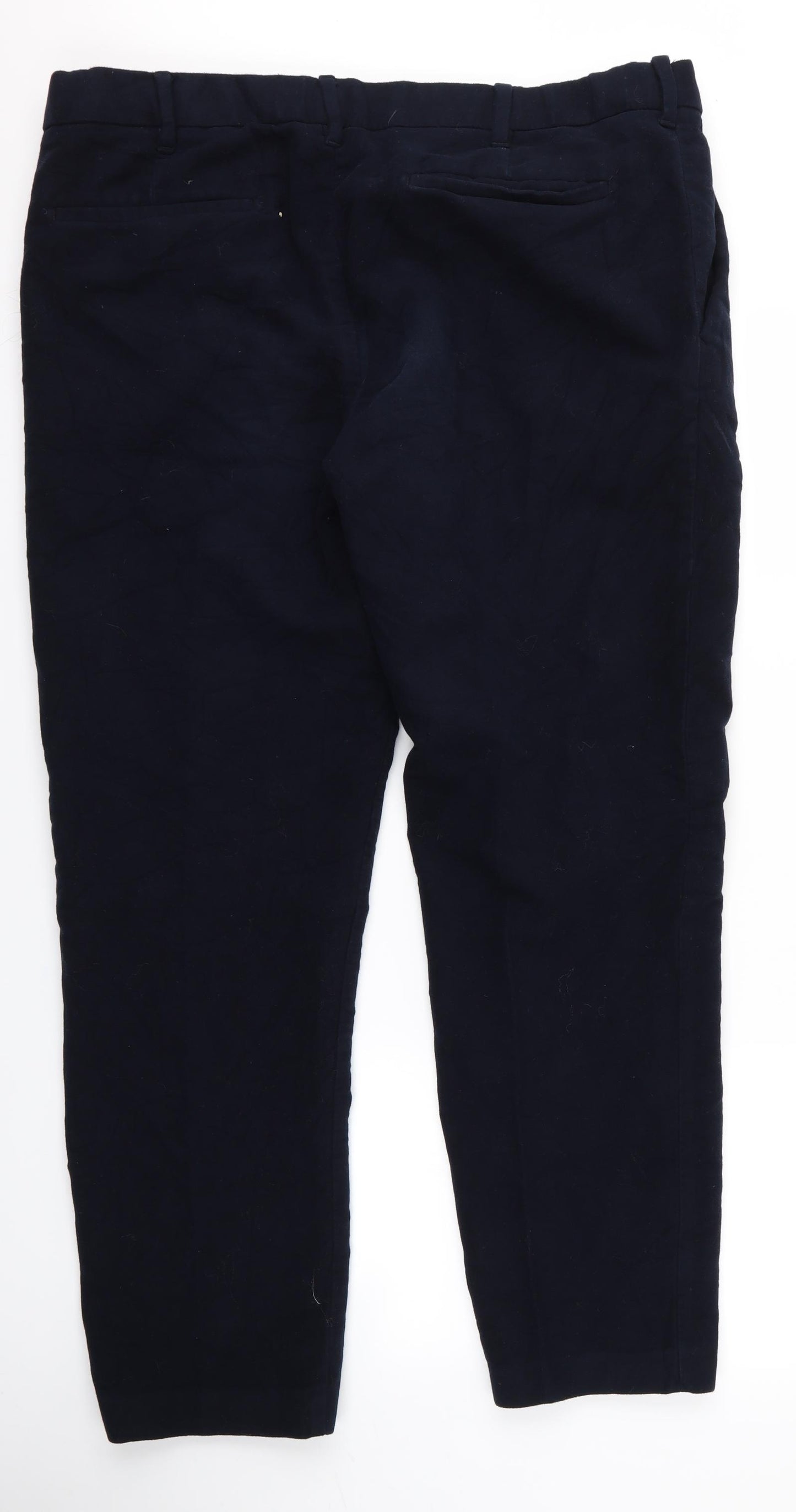 m&s Womens Blue   Trousers  Size 20 L24 in