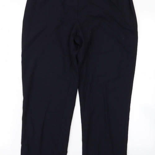 m&s Womens Blue   Trousers  Size 14 L21 in