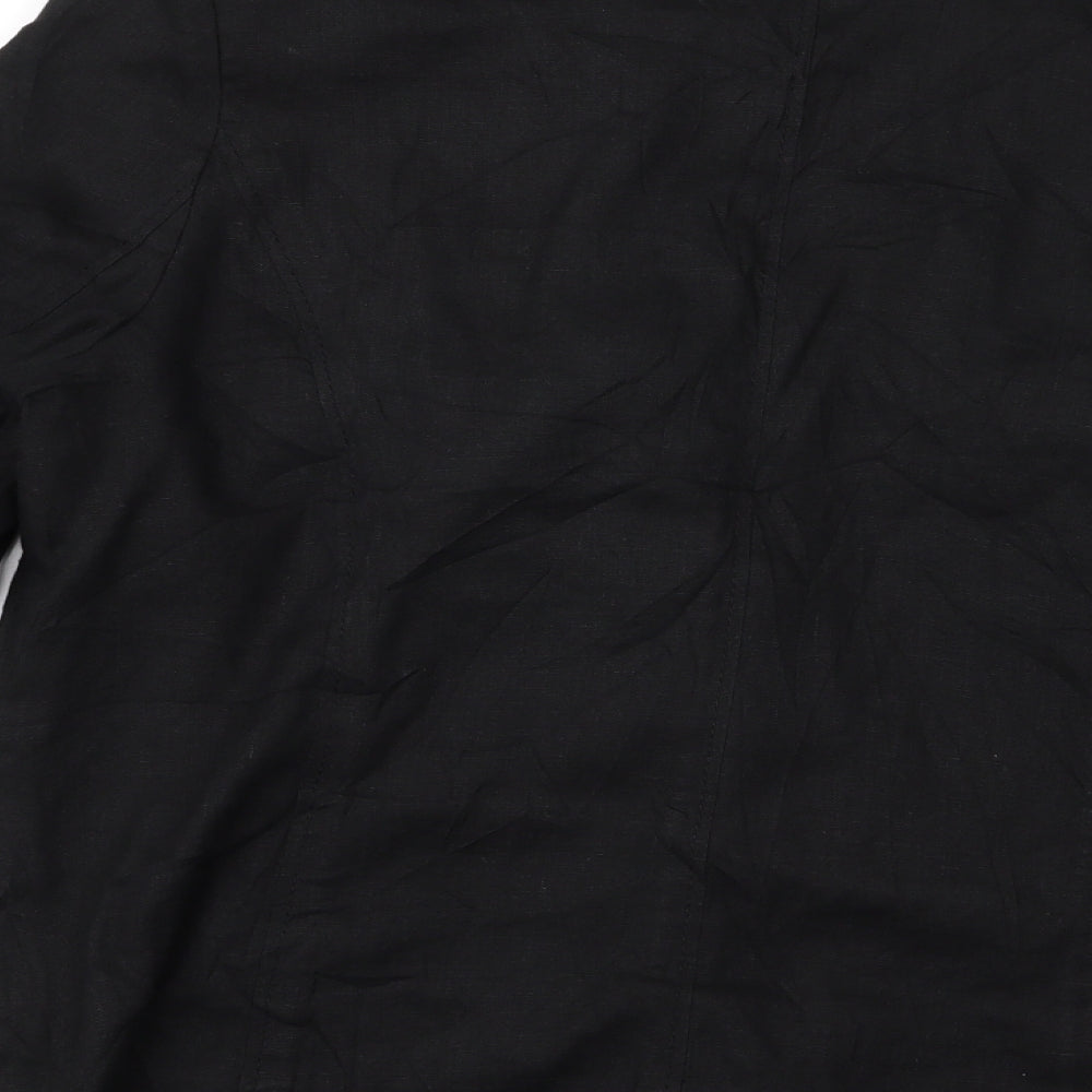 M&S Womens Black   Jacket  Size 22
