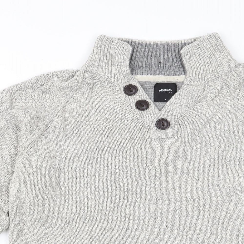 Burton Mens White   Pullover Jumper Size L
