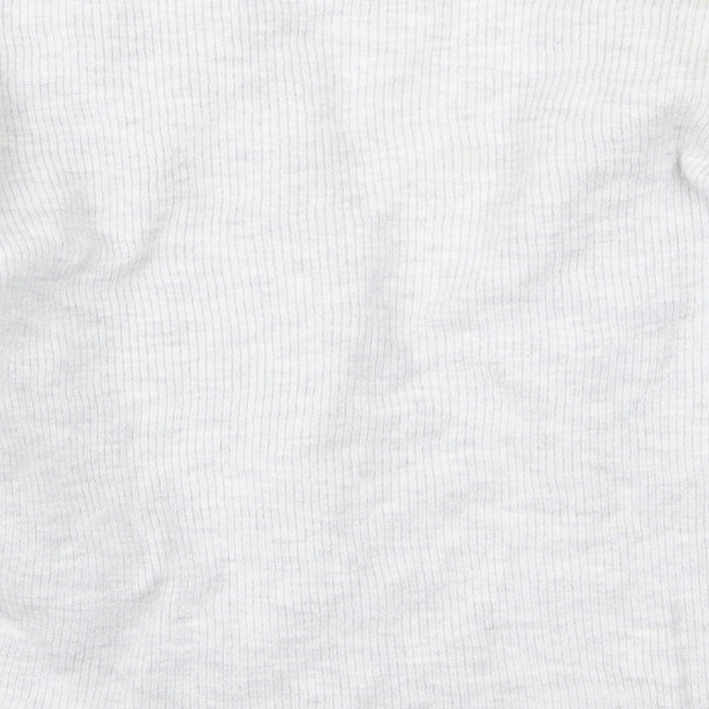 Primark Womens Grey   Cardigan Jumper Size S  - flower