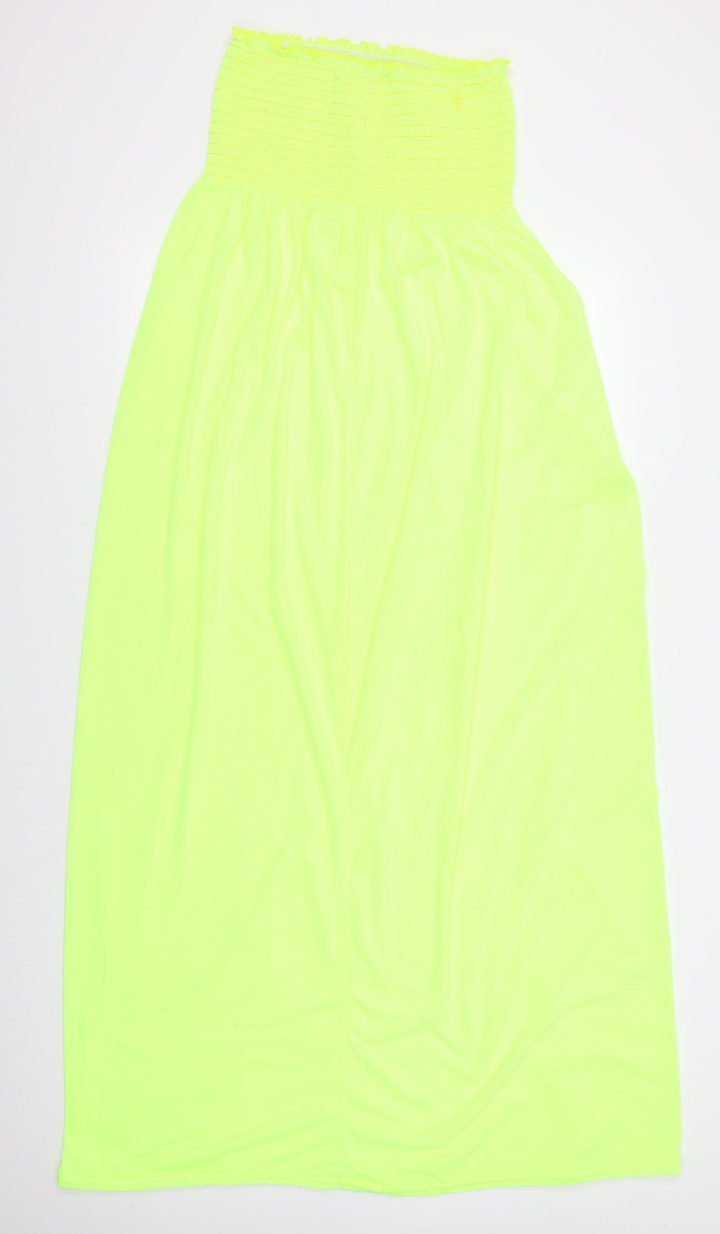 Preworn Womens Green   A-Line  Size M  - strapless, elastic