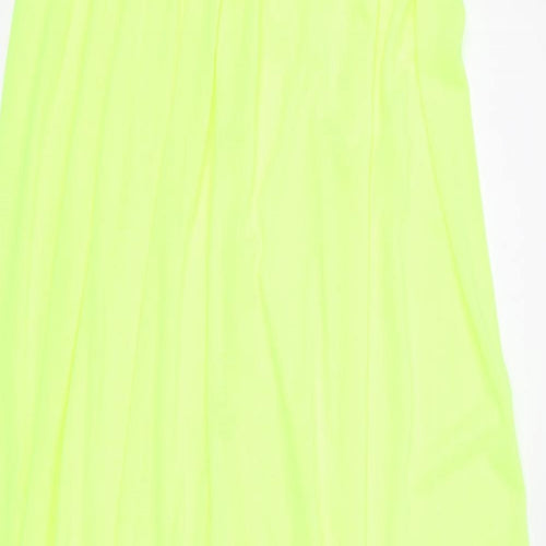 Preworn Womens Green   A-Line  Size M  - strapless, elastic