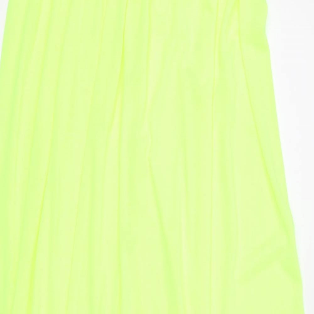 Preworn Womens Green   A-Line  Size M  - strapless, elastic