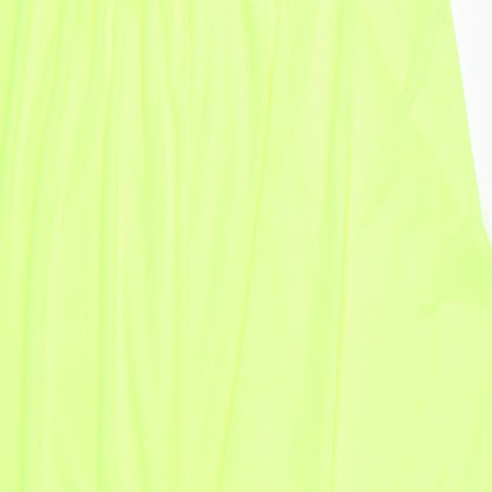 Preworn Womens Green   A-Line  Size M  - strapless, elastic