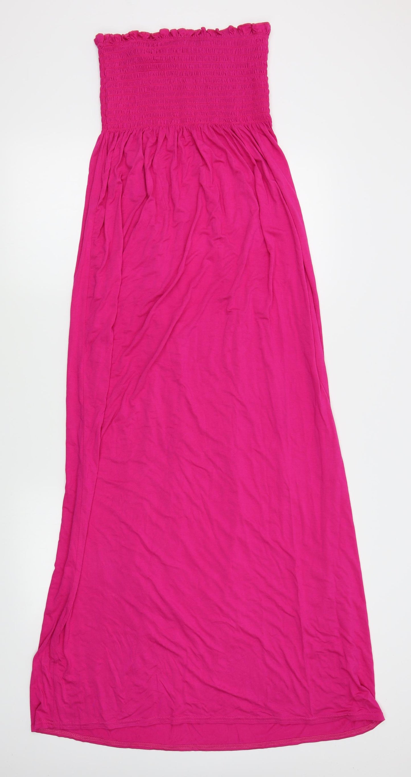 Preworn Womens Purple   A-Line  Size M  - strapless, elastic